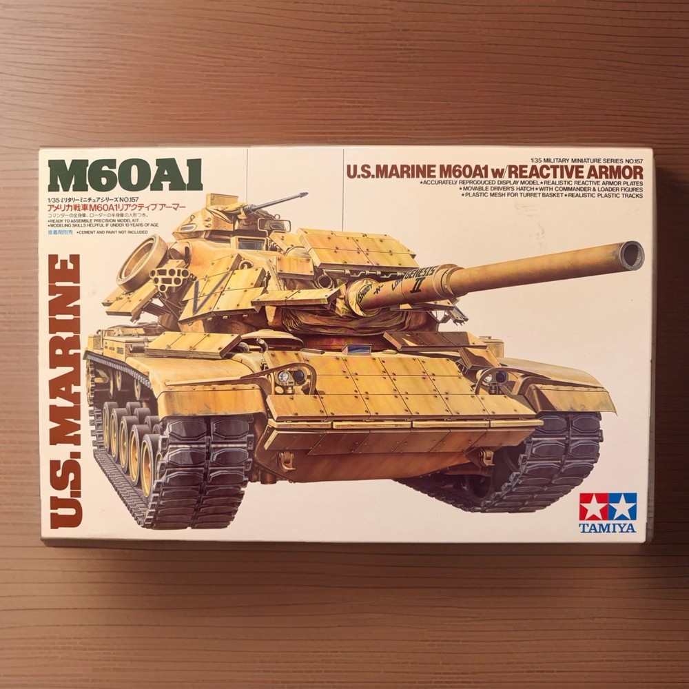 Tamiya 35157 Model Kit U.S. Marine M60A1 1:35