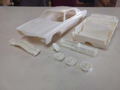 Vics Resins 71 Chevrolet Impala 1/25 resin body