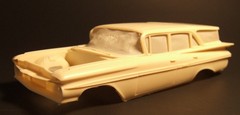 1959 Chevrolet Nomad Impala Station Wagon promo resin kit in 1/25th Scale