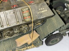 Peerless Max 1/35 M-26 Dragon Wagon w/M15-A1 & Motorized Sherman Tank PRO BUILT!