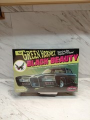 Green Hornet Black Beauty Plastic Assembly Glue-Together 1/32 Scale Model Kit,