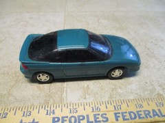 ERTL AMT 1991 CHEVROLET GEO STORM GSI Dealer Promo Model 1:25 TEAL BLUE # 6963