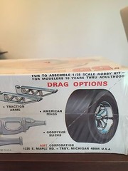Vintage AMT 1:25 Model Kit 1955 Corvette Drag or Stock Sealed