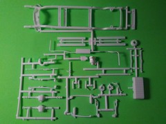 77 1977 Ford Van FANTA Econoline E150 1/25 AMT Frame Chassis Axle Rear End Model