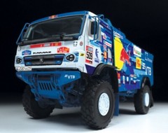 Zvezda 3657 Russian Red Bull Rally Truck KAMAZ 43509 Scale Model 1:35 NEW BOX