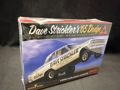 Moebius Strickler’s ’65 Dodge AWB Funny Car 1:25 Scale Plastic Model Kit 2451