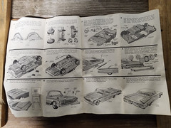 VINTAGE AMT 1960 FORD STARLINER HARDTOP 3 in 1 CUSTOMIZING KIT Rare #139