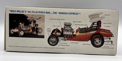 MPC, Wild Willie Borsch, Winged Express, Altered Rod, 6066, Model Kit, Open Box.