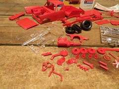 Vintage MONOGRAM FORD F-150 PICK-UP Truck Model Kit – Junkyard Parts!