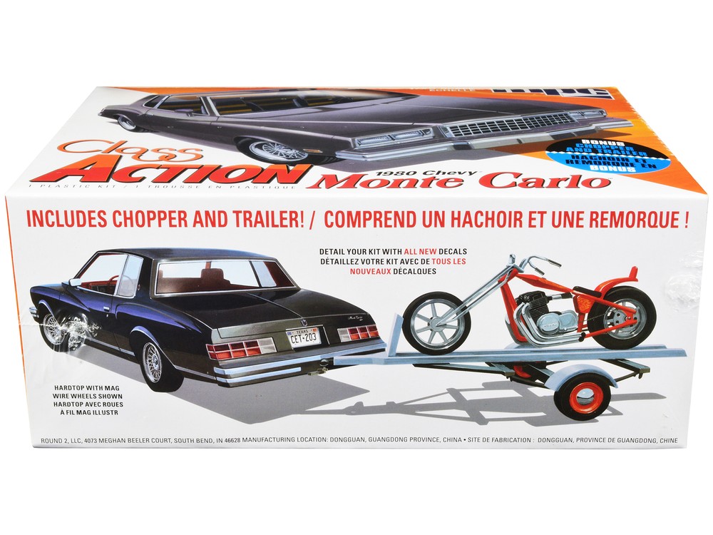 MPC MPC967M Skill 2 Model Kit 1980 Chevrolet Monte Carlo 1/25 Scale Model Car