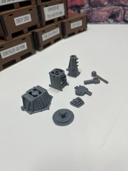 3D Printed CHEVY BLOWN BIG BLOCK with MUNCIE Trans 1/24th – 1/10th MADE IN USA