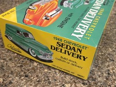 GALAXIE 1948 CHEVY SEDAN DELIVERY FACTORY SEALED INSIDE KIT!! CIRCA 1998! VMCP!