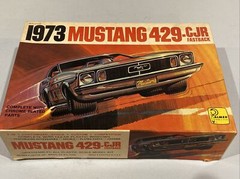Palmer 1973 Mustang 429 CJR Fastback Model Kit Parts Tree/Sprue Only