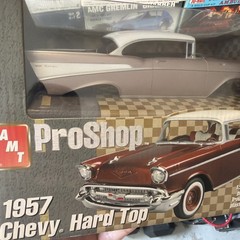 AMT Pro Shop 1957 Chevy Bel Air Hard Top 1/25 Model Kit New Pearl Metallic 31978