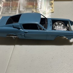 Rare 1968 AMT Model Kit Shelby Cobra G.T. 500 . #T296-200 1:25