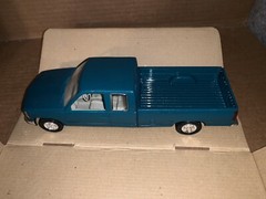 Vintage AMT ERTL 1993 Chevrolet C-1500 Extended Cab Teal Green Metallic Model
