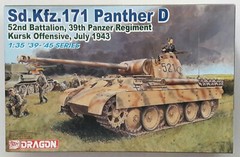 Dragon #6164 1/35 Scale, Sd.Kfz. 171 Panther D (Kursk Offensive,July 1943)