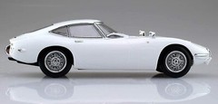 AOSHIMA 1/32 The Snap Kit Series Toyota 2000GT Pegasus White Colored Plastic Kit