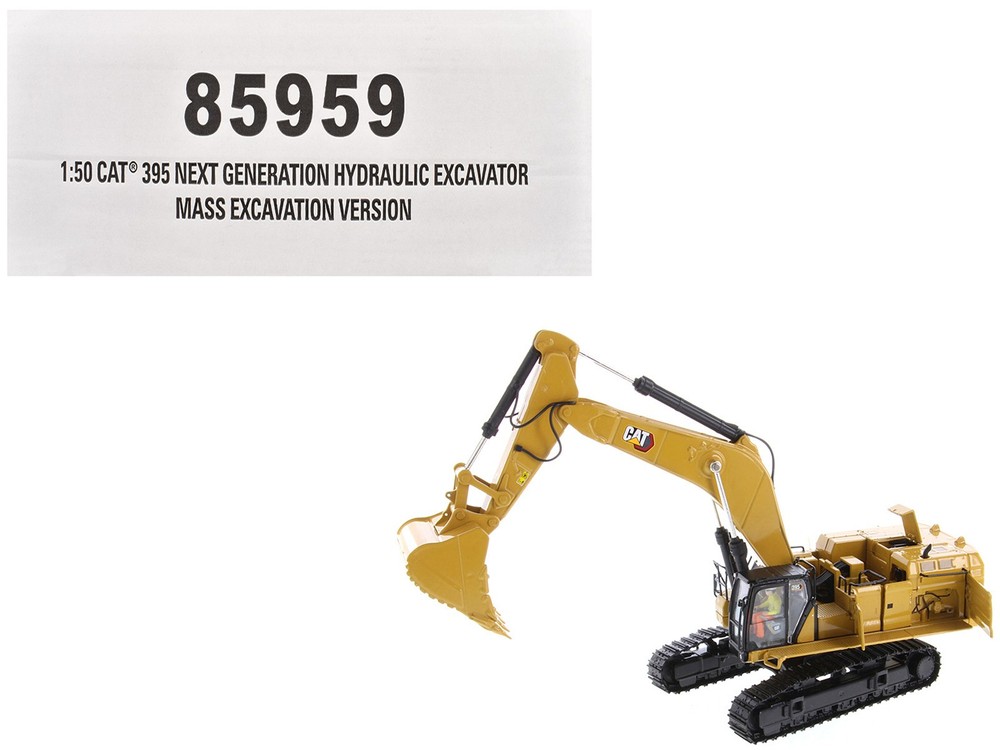 Diecast Masters 85959 1/50 CAT Caterpillar 395 Next Generation