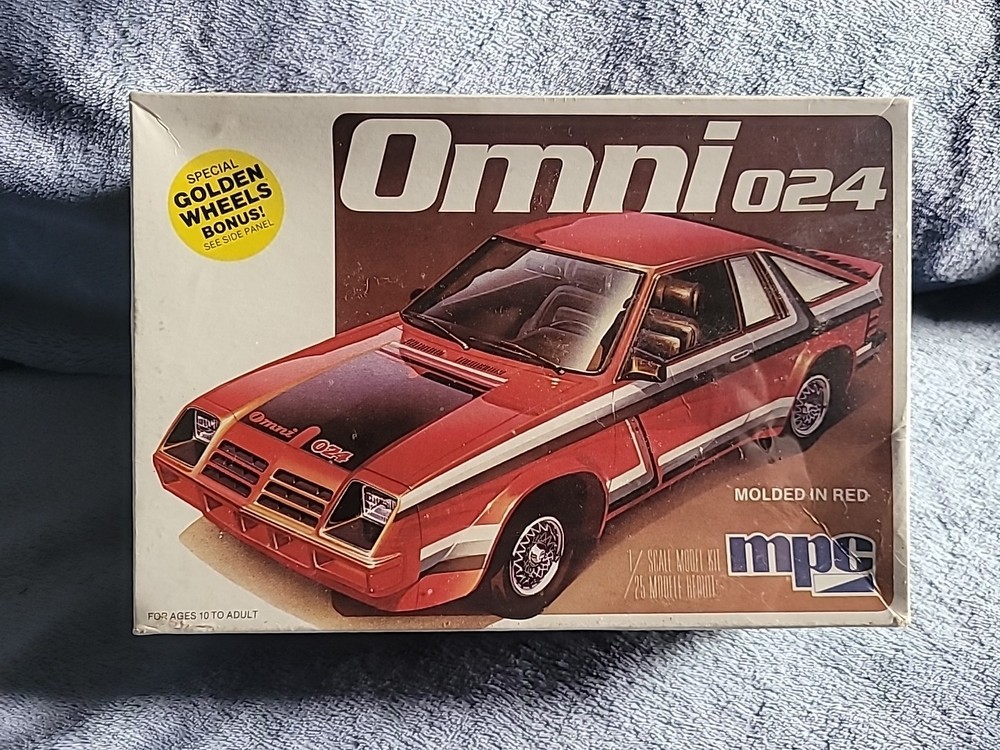 MPC #1-0789 Vintage 1979 Dodge Omni 024 Model Kit New Sealed