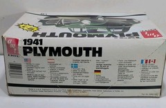✨VINTAGE✨ AMT 1941 PLYMOUTH COUPE 2n1 1/25 Model Car Kit