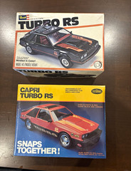 Revell Turbo RS Capri 1:25 Plastic Model lot READ BELOW