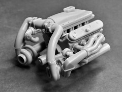 LSX Twin Turbo Engine – 3D print LS Outlaw Pro Mod 1:8 1:12 1:18 1:24 scale JPGM