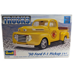 Revell 85-7203 1950 Ford F-1 Pickup 2n1 1:25 Model Kit Open Box