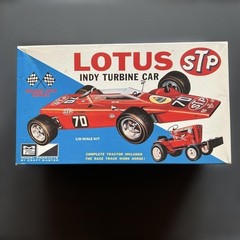AMT ERTL 1/25 Lotus Indy Turbine Car Model Kit Unassembled Vintage Racing