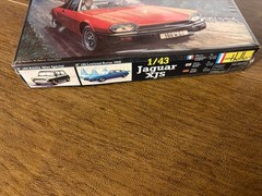 Sealed Heller Red Jaguar XJS Sports Car 1/43 – 1977 Model Kit. Great Looking.