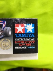 Tamiya Red Bull Renault RB6 1/20 F1 Model Kit No67 Japan Used