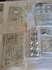 Lot Of Chrome Model Kit Parts for 1/24 1/25 Scales