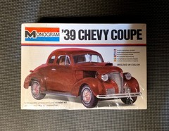 VINTAGE – Monogram 1939 Chevy Coupe kit from 1979 –FACTORY SEALED !!!!