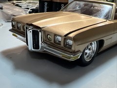 Model King 1970 Pontiac Bonneville Convertible Built Model Kit #21574P CLEAN