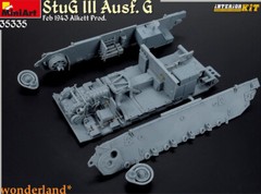 MINIART 35335 1/35 Scale StuG III Ausf. G Feb 1943 Alkett Prod. Interior Kit