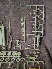 Lot of Model Car Part Trees and Other Parts 1/25