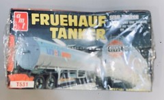 AMT T531 Gulf & Union 76 Fruehauf Tanker Semi Trailer Kit NEW SEALED 1970’s