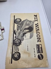 Vintage Monogram PIE WAGON Custom Show Car Tom Daniel 1968 Mattel Partial Build