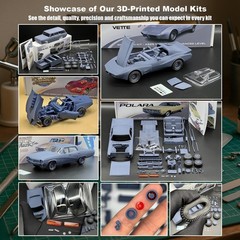 1/25 1966 Ford F-250 Crew Cab Truck Model Kit with Engine, Clear Parts & Tires
