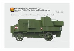 Copperstate Models 1/35 Russian/Latvian/Polish Garford-Putilov Arm. Car CSM35015