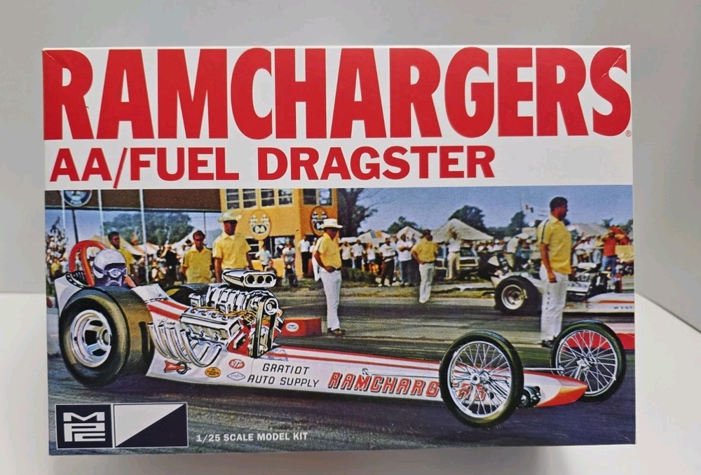 MPC Ramchargers AA/Fuel Dragster drag car 1:25 scale model car kit SEALED BAGS