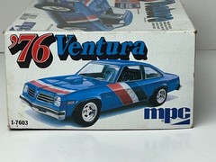 MPC #7603, 1976 Pontiac Ventura Model Kit with Box