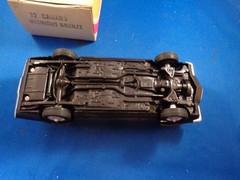 1972 Chevrolet Camaro Dealer Promo Car 1/25 Midnight Bronze with Original Box