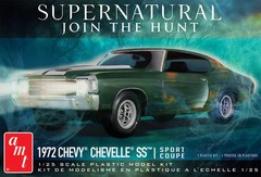 AMT 1592M 1:25 Supernatural 1972 Chevy Chevelle SS Car Plastic Model Kit