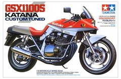 TAMIYA 1/12 Auto Bike Suzuki GSX1100S Katana Custom Tune Plastic Model Kit No. 6