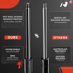 A-Premium Front Hood Struts Lift Supports Shocks Compatible with Compatible