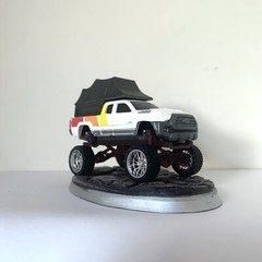 1:64 2016 Toyota Lifted Truck Frame.(Truck Body And Wheels Not Included)