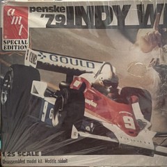 AMT🏁Penske🏁1979 🏁Indy🏁 Winner Rick Mears 1/25 Model Factory Sealed Vintage