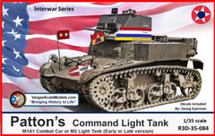 1/35 US M1A1 / M2 (Combat Car or Lt Tank) PATTON’s Tank Interwar Series