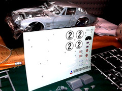 GRAND SPORT CORVETTE BODY,PHOTO ETCHED & DETAIL KIT,DECALS ,INTERIOR,GLASS,TRIM